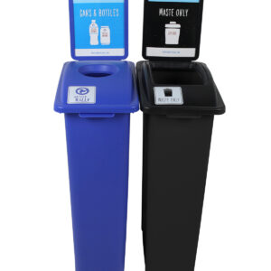 WASTE WATCHER [CU15-000523] - Double - Kit - Recycle Rally - Circle-Full - Blue-Black
