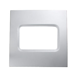 SPECTRUM - Single - Lid - Cube - Full - Sandtex Silver