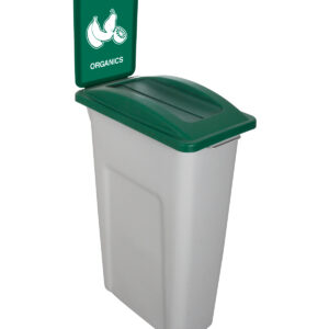 WASTE WATCHER - Single - Kit - Organics - Swing - Grey-Green