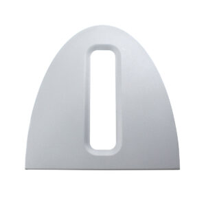 SPECTRUM - Single - Lid - Ellipse - Slot - Sandtex Silver