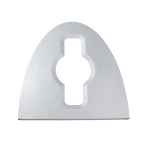 SPECTRUM - Single - Lid - Ellipse - Mixed - Sandtex Silver