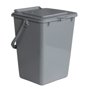 KITCHEN COMPOSTER - Single - Unit - 2 - Solid Lift - Executive Grey