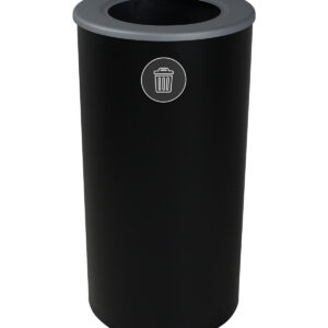 SPECTRUM - Single - Round - Waste - Full - Black