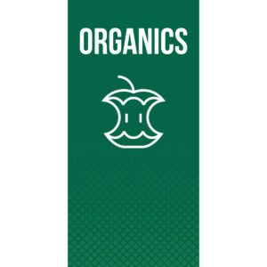 FUSION - Sign - Door - Organics - Green