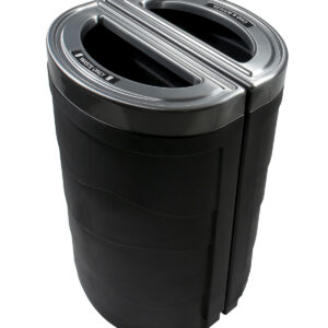 EVOLVE - Double - Kit - Cans & Bottles-Waste - Full - Black