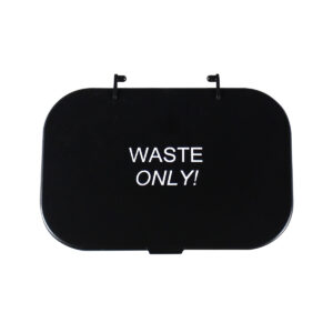 HANGING WASTE BASKET - Lid - Waste - Solid Lift - Black