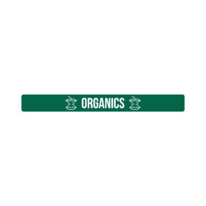 FUSION - Label - Front-Load - Organics - Green
