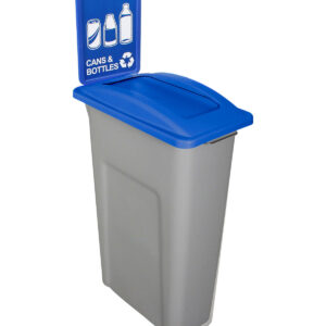 WASTE WATCHER - Single - Kit - Cans & Bottles - Swing - Grey-Blue