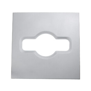 SPECTRUM - Single - Lid - Cube - Mixed - Sandtex Silver