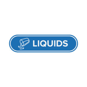 LIQUID COLLECTION - Label - Essential - Liquids - Blue-White