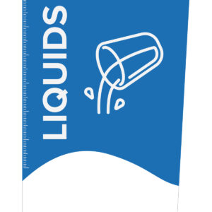 LIQUID COLLECTION - Label - Essential - Liquids - Blue-White