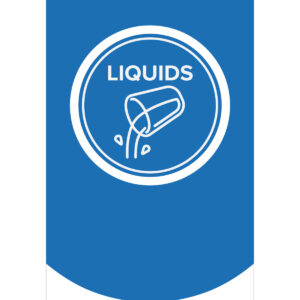 LIQUID COLLECTION - Label - Essential - Liquids - Blue-White