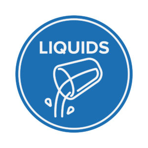 LIQUID COLLECTION - Label - Essential - Liquids - Blue-White
