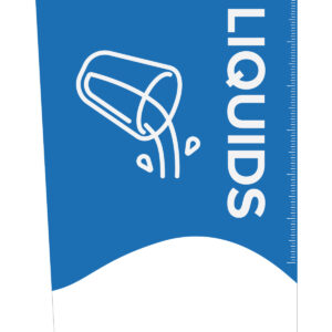 LIQUID COLLECTION - Label - Essential - Liquids - Blue-White