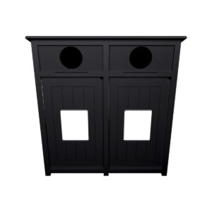 AURA - Double - Unit - Circle - Black