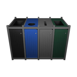 VENTURE - Quad - Unit - Full-Circle-Slot-Full - Grey-Black-Blue-Grey-Green