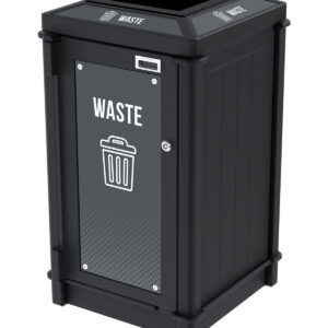 FUSION - Single - Kit - Top Load - Waste - Full - Black
