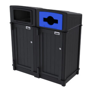 FUSION - Double - Unit - Front Load - Full-Mixed - Black-Blue