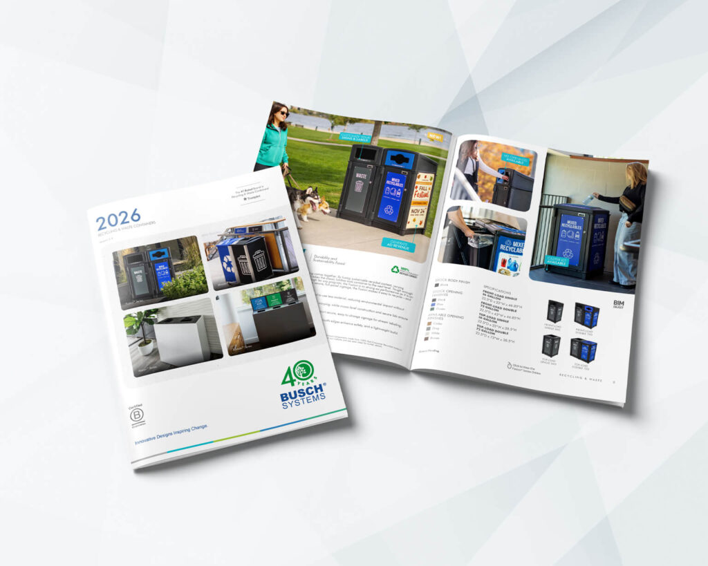 busch systems product catalog for recycling and waste containers