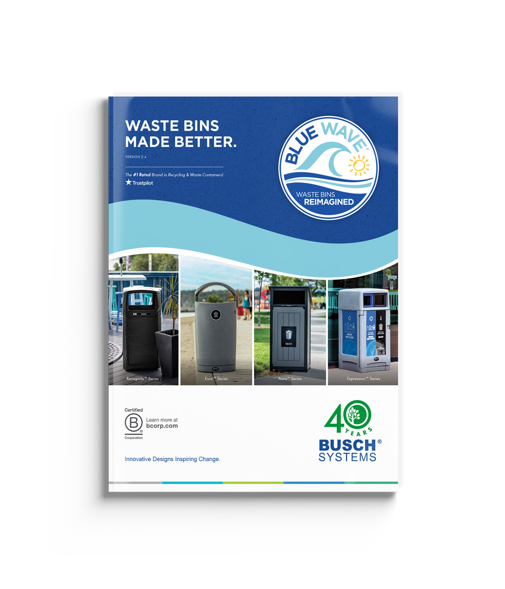 busch systems blue wave products catalog cover