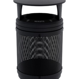 VISTABIN - Single - Kit - Mesh - Waste - Full Canopy - Black