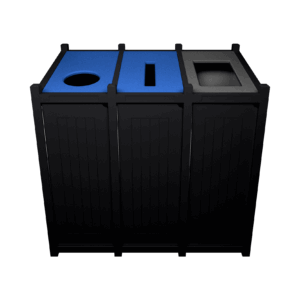 VENTURE - Triple - Unit - Circle-Slot-Full - Black-Blue-Grey