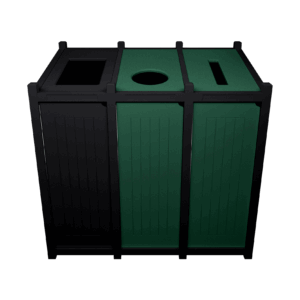 VENTURE - Triple - Unit - Full-Circle-Slot - Black-Green