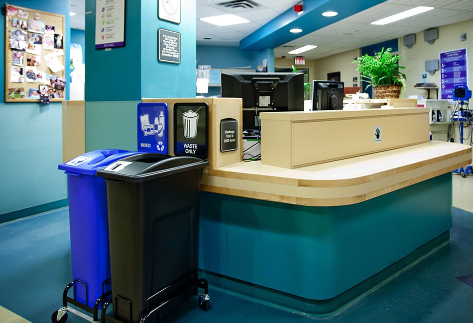 Healthcare Recycling Bins Busch Systems USA