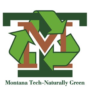 Montana-Tech recycling logo Montana Tech Recycling Program