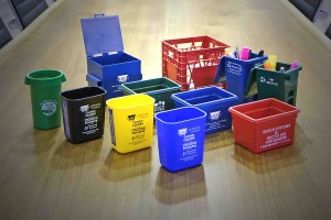 Recycling Promo Items Mini Recycling Bins