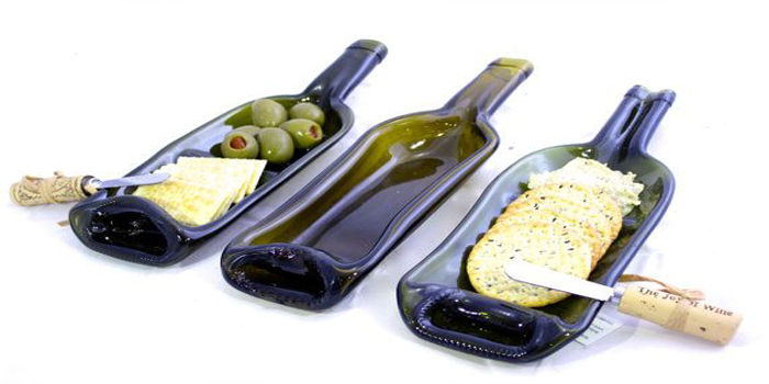 Empty bottle serving tray Empty bottle serving tray