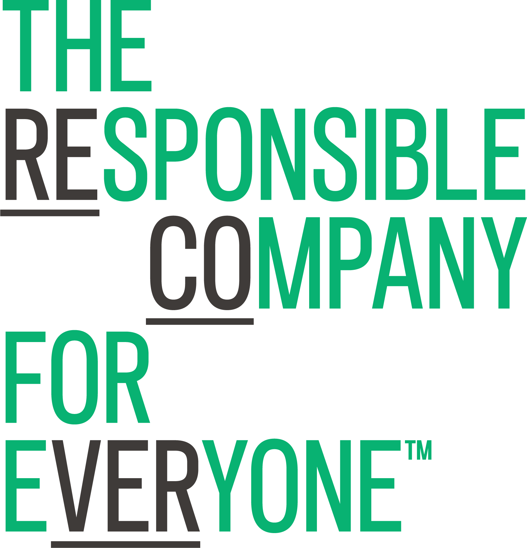 Recover Brand Statement. The Responsible Company for Everyone.